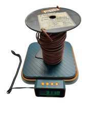 CME E102470 Brown Machine Tool Wire 10 AWG Approx 125′ Long, 3 lbs 11oz