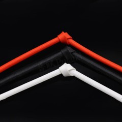 Ø1mm – Ø25mm Silicone Fibre Glass Tubing Sleeving Insulation Hose 200℃ High Temp