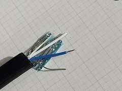 Superior Essex 22/1P NM Support Shielded Telephone Service Drop Wire ADP-S /50ft