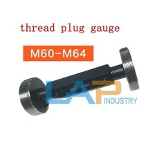 1PCS Thread plug gauge/stop gauge/thread gauge M60 M61 M62 M63 M64*6*5.5*4*3*2*1