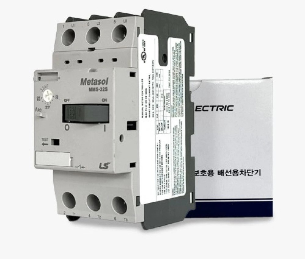 LS Electric MMS-32S Metasol 0.63A Manual Motor Starter 0.4-063A (Expedited Ship