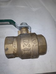 SMITH COOPER 150 WSP/600 172 8170 NSF61.8 Valve BRASS BALL