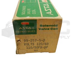 NEW ASCO RED HAT 99-257-5-D SOLENOID COIL 110-120V 50/60HZ *READ*