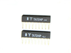 TA7314P “Original” Toshiba 9P SIP IC 2 pcs