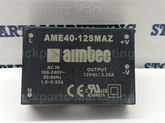 LOT 2 Pcs. AIMTEC AME40-12SMAZ AME4012SMAZ Power Supply Module 12Vdc/3.33A