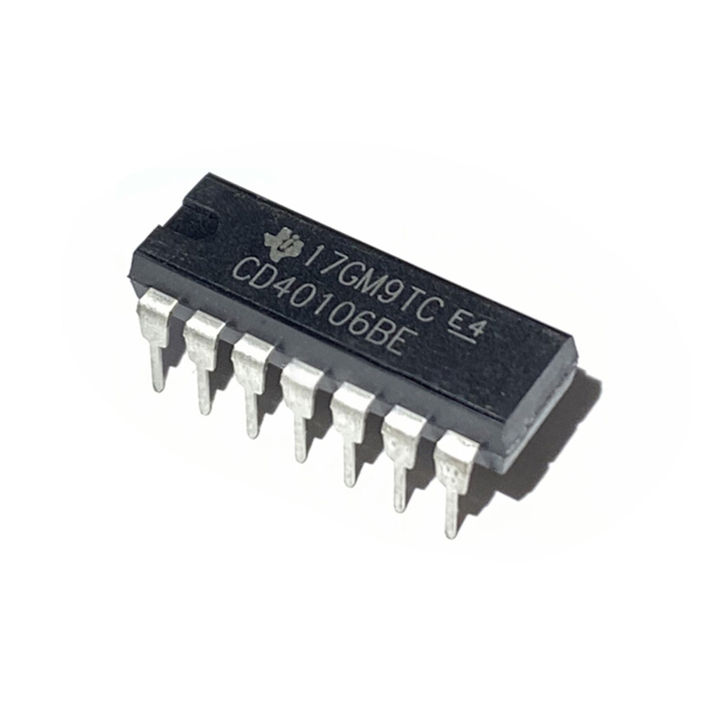 10pcs CD40106BE DIP-14 CD40106 CMOS Hex Schmitt Triggers IC