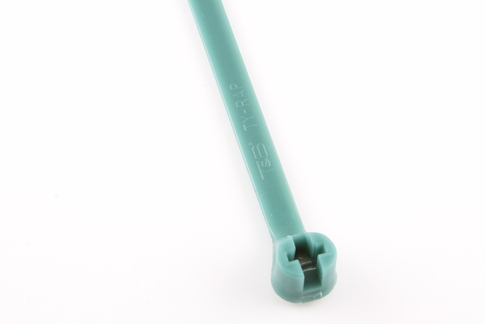 High-Temperature 13.4″, 120 lb. Blue TYZ27M Tefzel T&B Ty-Raps – (pack of 100)