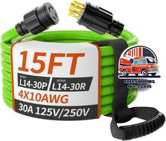 Cable de generador con cierre giratorio resistente ecológico homologado por ETL