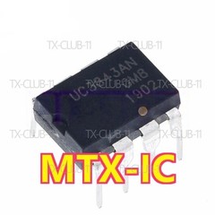 MTX-IC 20X UC3843BN DIP-8 ST UC3843B UC3843 PWM Controller new Fast Delivery