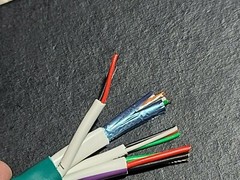 Vertical Cable 214-2325 18/4C+22/3P+22/4C+22/2C Riser Access Control Green /50ft
