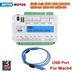 3 4 6 Axis XHC CNC Mach4 Motion Controller Card 2000KHz USB Breakout Board MK4