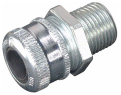 Crouse Hinds CGB197, 1/2″, 0.75 to 0.875″ OD, Steel, Cable Gland, 1 pc