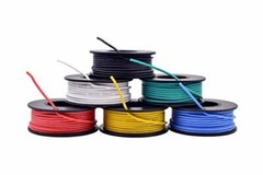 22awg Silicone Hook Up Wire od 1.7 Mm 22 Gauge Stranded Tinned Copper Wire
