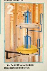 MH8120 Cable Dispenser Add On Kit, Mounts To Dispenser MH8110 (sold separately)