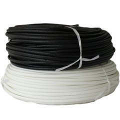 Fiberglass Sleeving Silicone Covered High Temp Tube Cable Wire Sheath 1-25mm