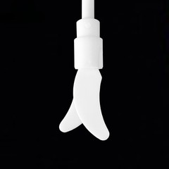 Smooth surface, no adhesion to viscous samples and easy to clean