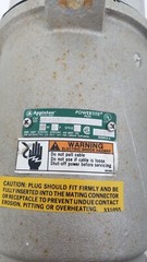 AP40034E Appleton Pin and Sleeve plug 400A 600V 3W 4P Style 2 *NEXT DAY OPTION*