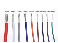 UL1015 AWG Wire Cable 14/16/18/20/22/24 AWG AWG Stranded 600V 105°C RoHS Cable