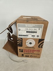 Superior Essex 4 Pair 24 Gauge Gray Category 3 Wire 284 Feet FREE SHIPPING