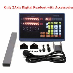 2/3 Axis High Precision Digital Readout 1μm TTL Linear Scale Encoder Grinder Kit