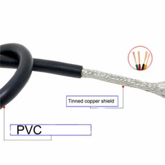 RVVP 2/3/4 Core 0.15/0.2/0.3/0.5/0.75/1.0 mm² Shielded Cable Control Signal Wire