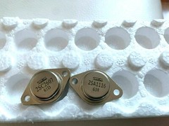 2 PAIRS 2SC2607+2SA1116 Original Sanken New Silicon Transist