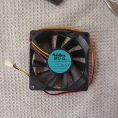 SONY – NIDEC D08R-12TS1 06B 12VDC 0.09A FAN – 3PIN w/rubber mounts