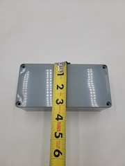 Gray Electrical ABS Box, Electrical Panel, Velleman G368, 6.25″ X 3″ X 2.25″