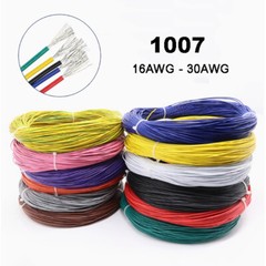 26AWG Flexible PVC Cable Stranded Wiring, Voltage 300V, Tinned Copper Wire