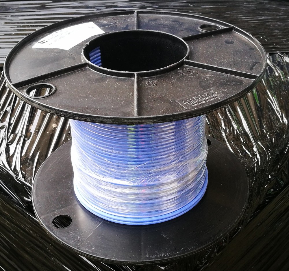 HIGH TEMP SILICON BLUE ELECTRICAL CABLE 1 CORE 1.5MM – FOOD BARS BAIN MARIES 5M