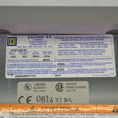 Square D AF2510G21ST I-Line II Straight Busway Feeder 1000A 600V 3P4W Bus Way