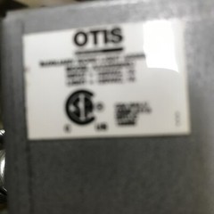 Commercial Work Light Assembly model # AAA25580BJ Otis Yellow W Paperwork