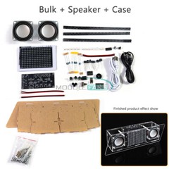 Electronic Soldering Audio Spectrum Bluetooth Speaker Kit LED Music Spectrum DIY