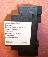 QTY (1) 65DR120 EFI ELEC TITAN TVS SURGE SUPPRESSOR DEVICE NOS