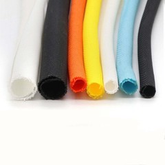 Split Braided Sleeving Tube Cable Wire Sheath Flame Retardant Insulation