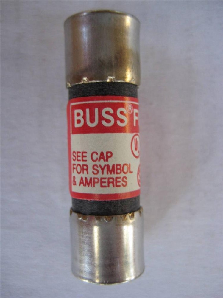 1X BUSSMANN FAST BLOW FUSE BBS 8 or 10 Amp 250V 13/32″ X 1-3/8″ NOS