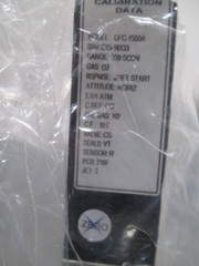Unit UFC-1500A MFC Mass Flow Controller, 300 SCCM, O2, 106442