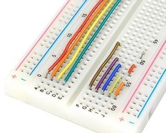 Solderless Breadboard Jumper Wires Kit – 126pcs Male to Male, 400/830 Tie Points