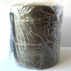 Waxed LINEN CORD lacing cord string electrical 9-6 twine (6 ply), 1200 ft