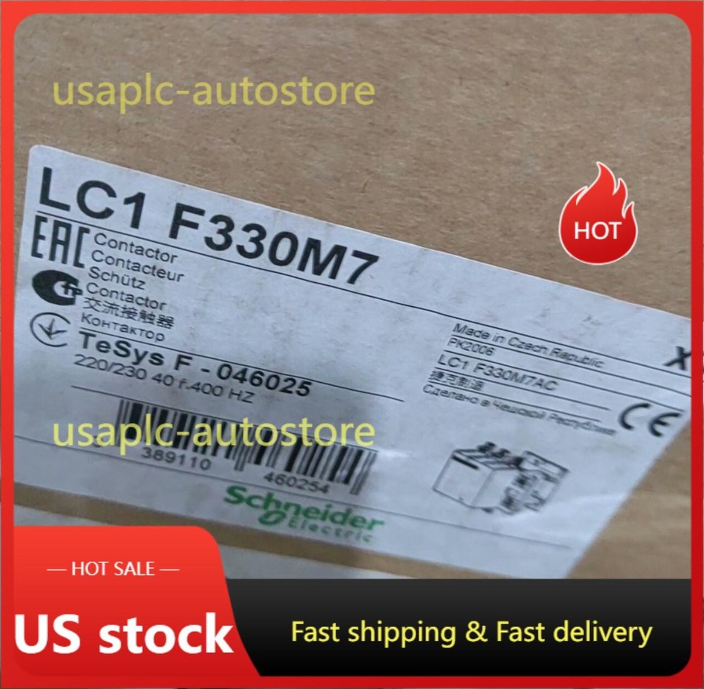 one New snd Contactor LC1F330M7 330A 220V 50/60Hz Fast Ship