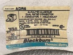 ADR6 Thomas & Betts Blackburn Mechanical Lug Terminal (Lot of 5)
