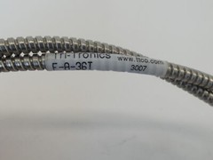Tri-Tronics F-A-36T Fiber Optic Light Guide Sensor 3FT 36″ – NEW Surplus!