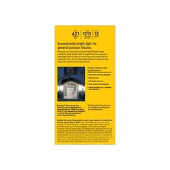 GE Ultra Bright LED 150 Watt Replacement, Daylight, A21 General Purpose (1 pack)