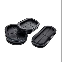 Blanking Grommets Rubber Grommet Closed Blind Plug Bungs 13*27mm-80*160mm Oval