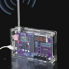NEW FM Radio Kit Electronic DIY KitTDA2822 Power Amplifier 87-108MHz With Shell
