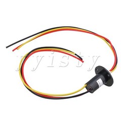 240V 22mm High Current Slip Ring 3-way 30A 105g Black