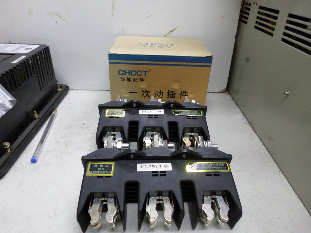 CHCCT — 250amp 3 Phase BUSBAR CONNECTION KITS – Qty of 2 – HCZ6-B-3-250A