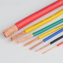 Flexible RV 0.12~0.75mm² Electrical Single Core Multi-strand Copper Wire Cable