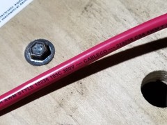 Methode Electronics HV8-55-2 #8awg Powerflex 1000 Ultra-Flexible Wire Red /50ft