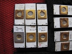 vintage INTEL 2708 White Ceramic Gold Cap Lot of 19 EPROM Chips